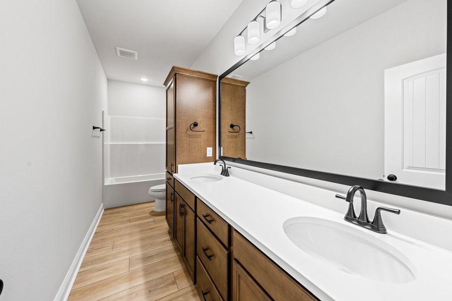 Furnished interior view inside a new home in Young Oaks, Crestview (Image 8).