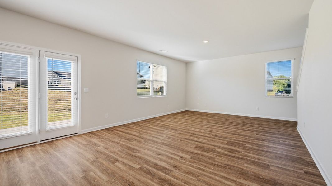 Spacious, unfurnished interior of a new home in The Reserve at Calcutta, Stockbridge (Image 19).