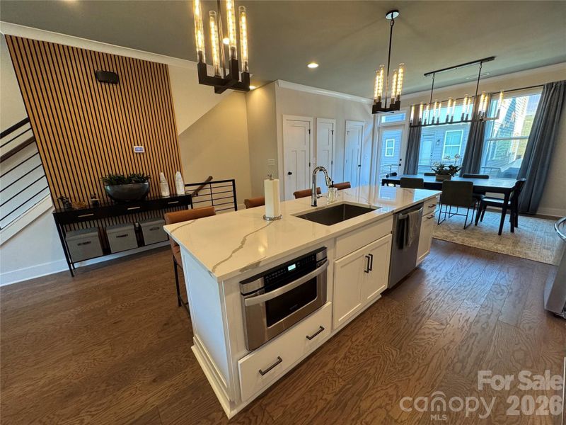 Furnished interior view inside a new home in , Charlotte (Image 12).
