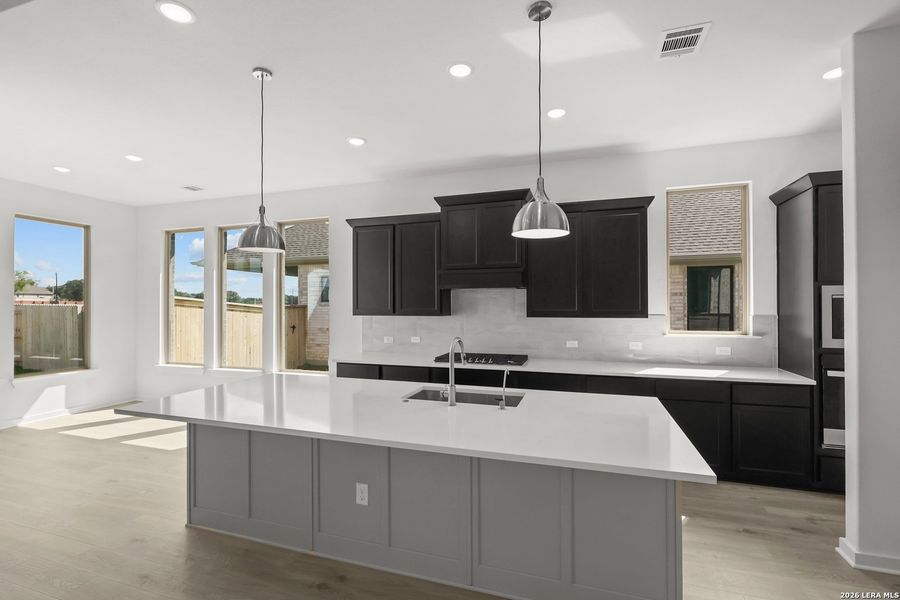 Furnished interior view inside a new home in Buffalo Crossing, Cibolo (Image 9).