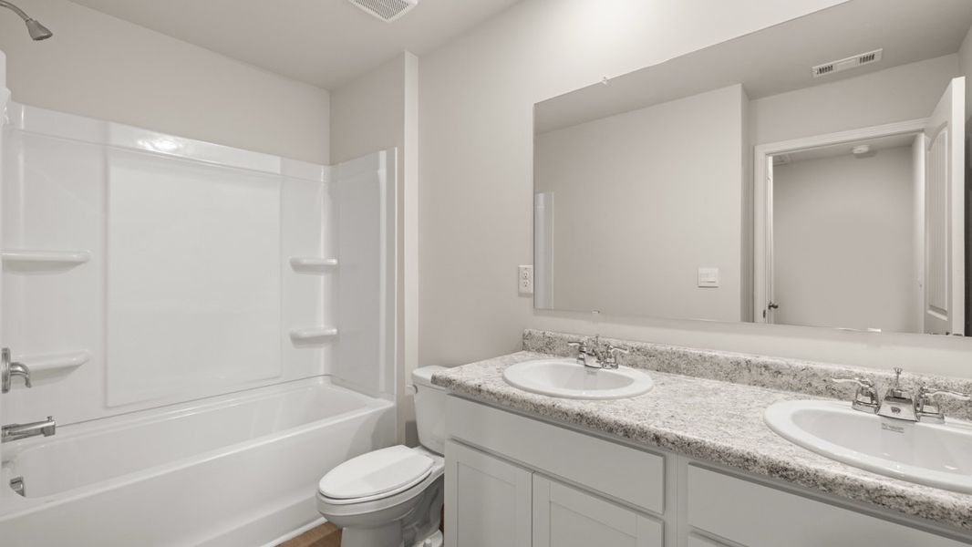 Representative furnished interior of a home built from the Belhaven by D.R. Horton in Pointe Park, Union City (Image 10). Representative furnished interior of a home built from the Belhaven by D.R. Horton in Pointe Park, Union City (Image 10).