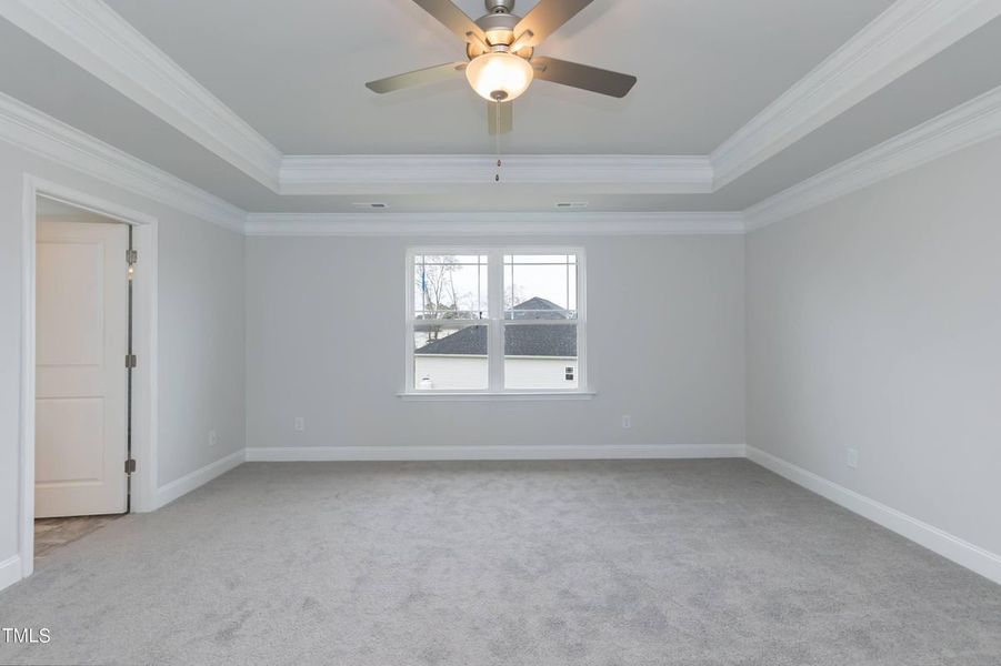 Representative unfurnished interior of a home built from the 2913 by Adams Homes in Hidden Pines, Cameron (Image 27).