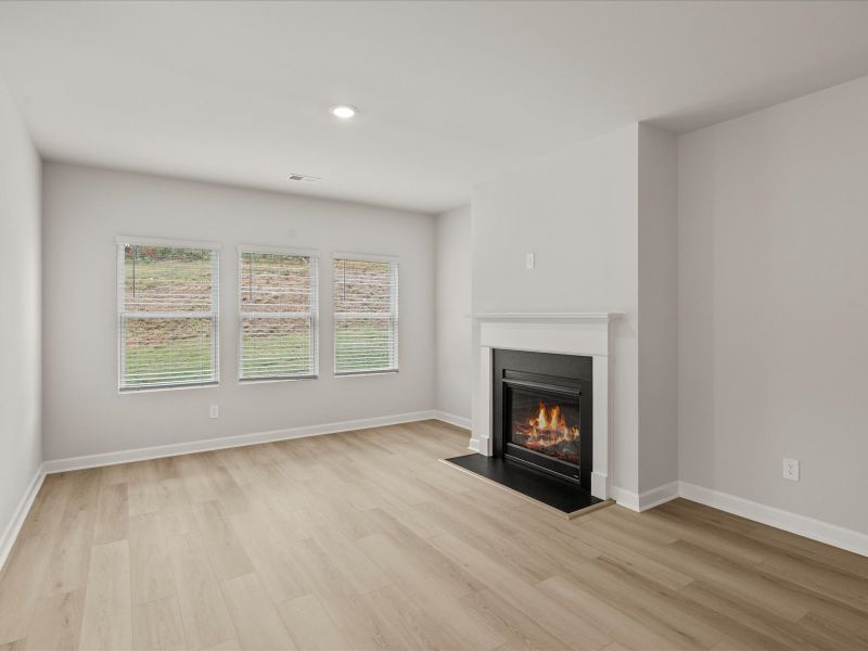 Spacious, unfurnished interior of a new home in Riverwood Farm, Piedmont (Image 9).