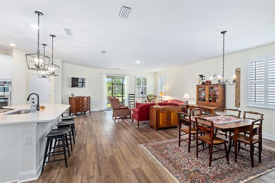 Furnished interior view inside a new home in , Flagler Beach (Image 14).