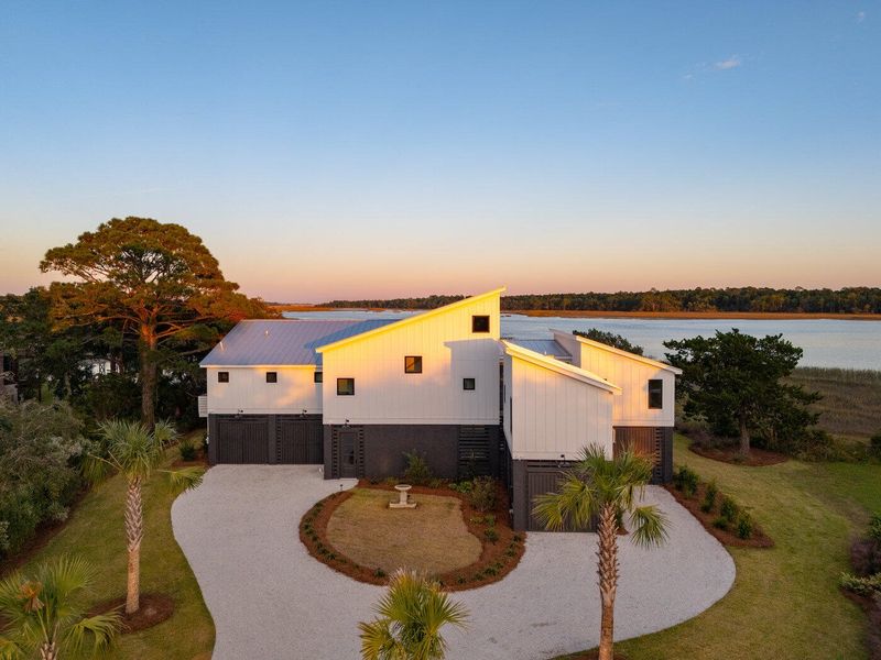 Front exterior of a new home in , Charleston, SC, highlighting curb appeal (Image 40).