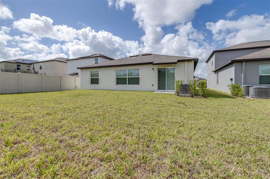 Exterior details and patio area of a home in Berry Bay, Wimauma (Image 4).