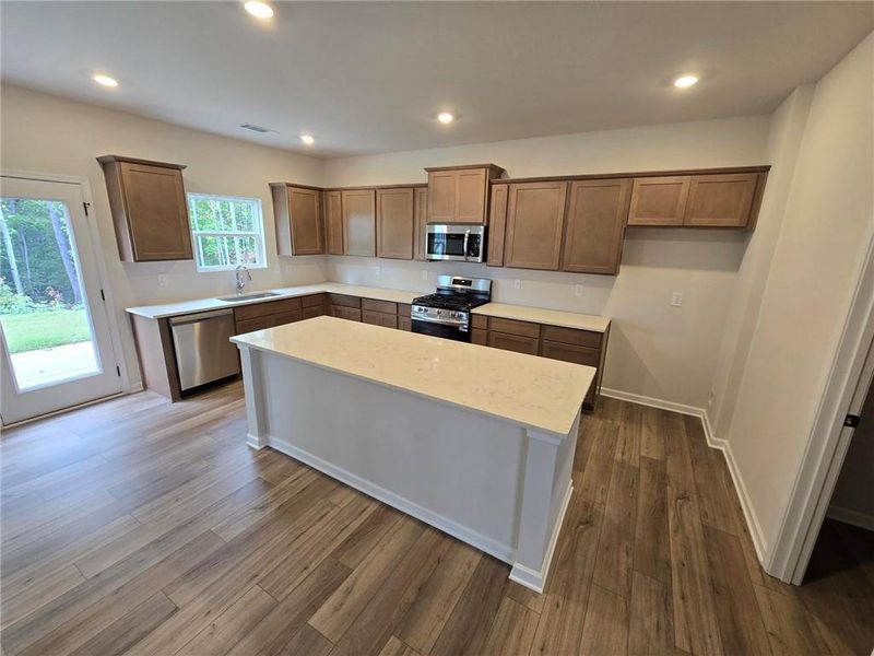 Furnished interior view inside a new home in Enclave at Dawson Forest, Dawsonville (Image 4).