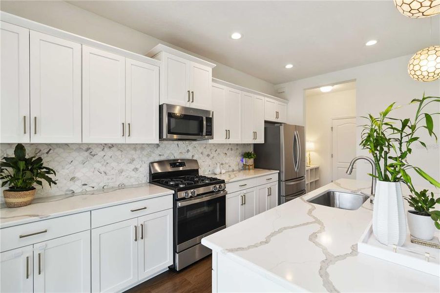Furnished interior view inside a new home in , Sarasota (Image 29).