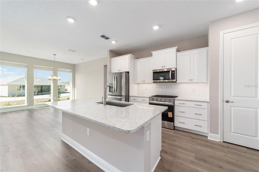 Furnished interior view inside a new home in On Top of the World Communities, Ocala (Image 8).