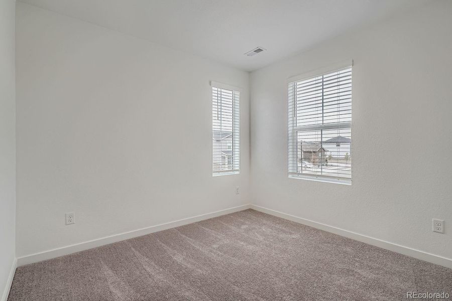 Spacious, unfurnished interior of a new home in Eastcreek Farm: Paired Homes, Thornton (Image 8). Spacious, unfurnished interior of a new home in Eastcreek Farm: Paired Homes, Thornton (Image 8).