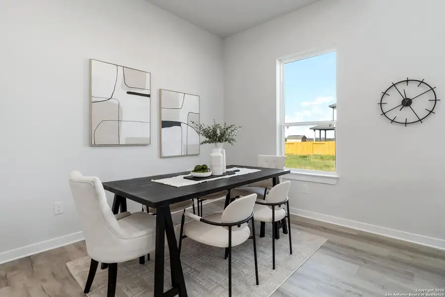 Furnished interior view inside a new home in Hickory Ridge, Elmendorf (Image 10).