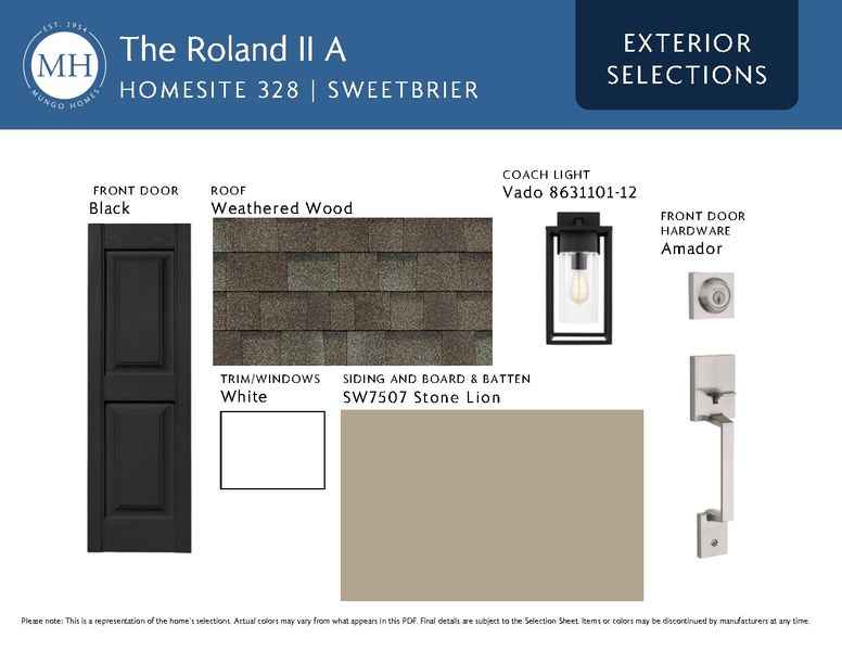 Sample of building materials used in homes in Sweetbrier, Durham (Image 4).
