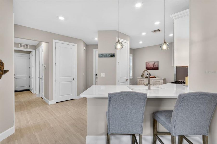 Furnished interior view inside a new home in , Englewood (Image 54).