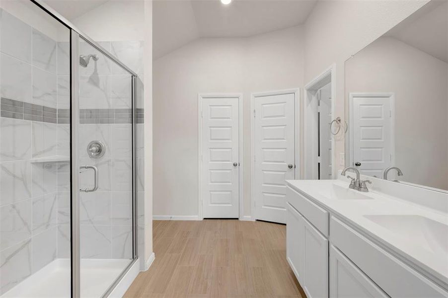Furnished interior view inside a new home in Mobberly Farms, Pilot Point (Image 5).
