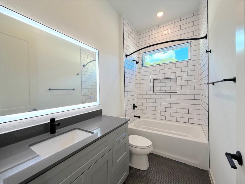 Furnished interior view inside a new home in , Canyon Lake (Image 9). Furnished interior view inside a new home in , Canyon Lake (Image 9).