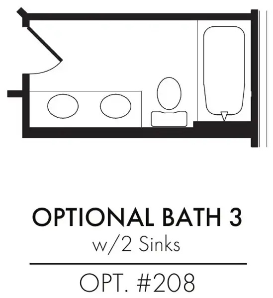 2nd Sink in Bath 3
