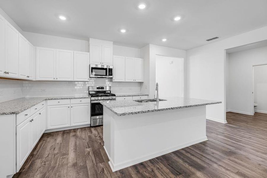 Furnished interior view inside a new home in Windance Lake, Loganville (Image 15).