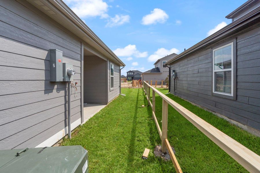 MODEL HOME images may NOT be consistent with the finished product.