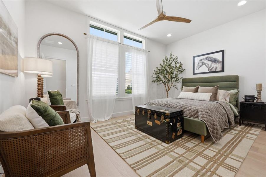Furnished interior view inside a new home in , Newberry (Image 19).