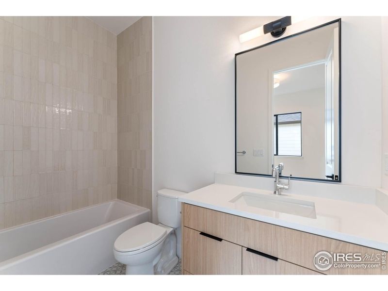 Furnished interior view inside a new home in Greenspire At Windsor Lake, Windsor (Image 27).