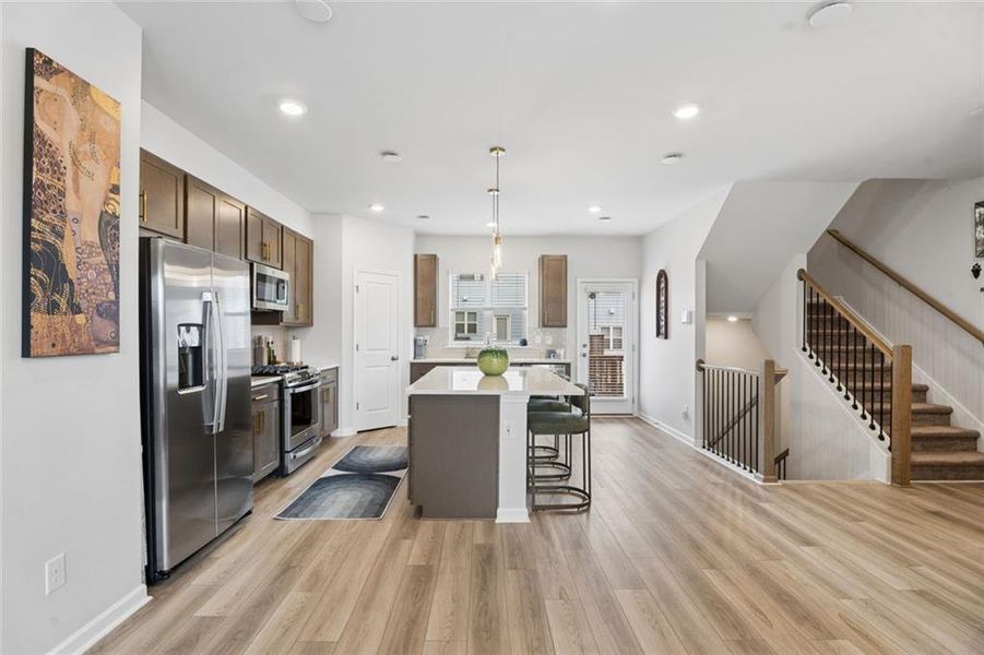 Furnished interior view inside a new home in , Mableton (Image 9).