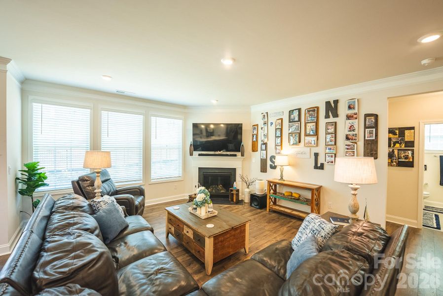 Furnished interior view inside a new home in Falls Cove, Troutman (Image 34).