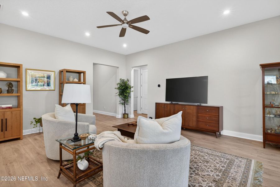 Furnished interior view inside a new home in RiverTown, St. Johns (Image 9).