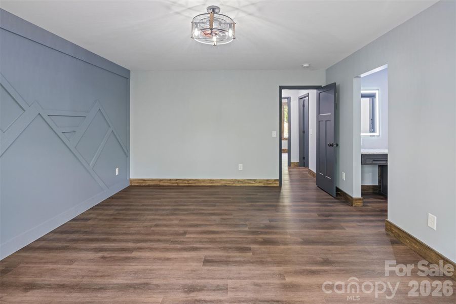 Main Level - Primary Bedroom Suite