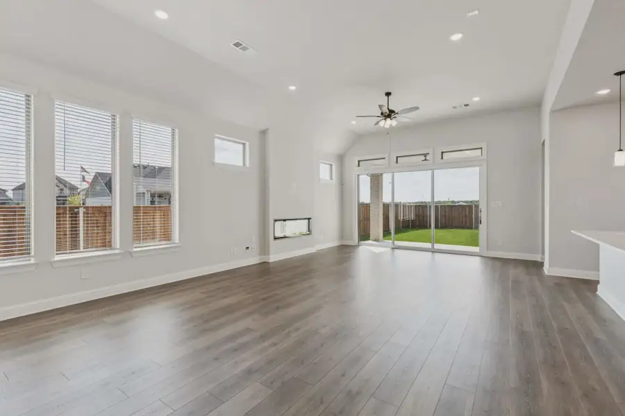Representative unfurnished interior of a home built from the Aubrey by Chesmar Homes in Talia, Mesquite (Image 8).