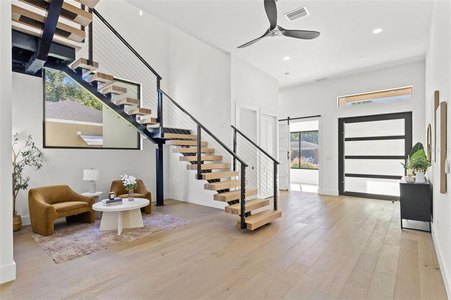 Furnished interior view inside a new home in , Tampa (Image 10). Furnished interior view inside a new home in , Tampa (Image 10).