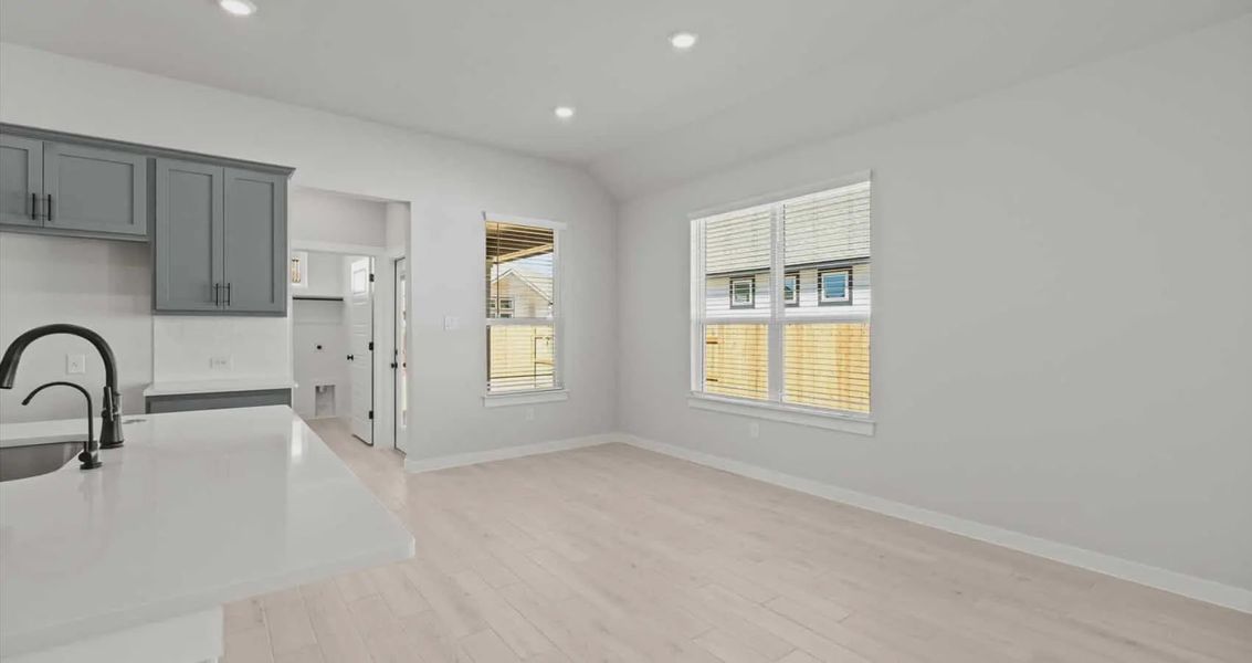 Representative unfurnished interior of a home built from the Avril by Chesmar Homes in Trace, New Caney (Image 17).