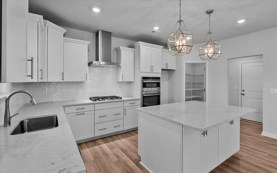 Furnished interior view inside a new home in Rogers Spring, Graham (Image 11).