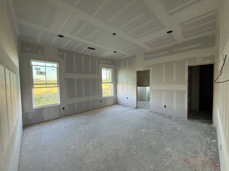 In-progress construction of a new home in Oak Water Ranch, Granbury, TX (Image 14).
