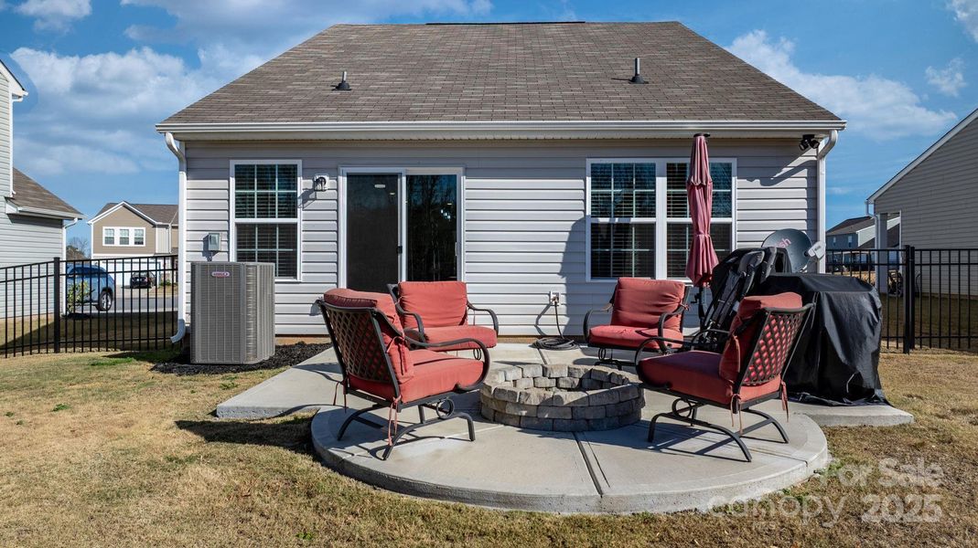Exterior details and patio area of a home in Legacy Ridge, Catawba (Image 20).