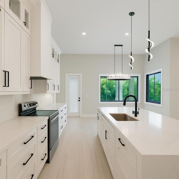 Furnished interior view inside a new home in , Rotonda West (Image 7).