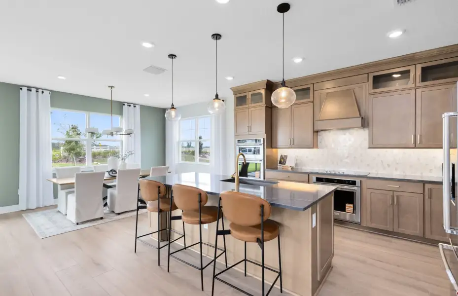 Representative furnished interior of a home built from the Serena by Pulte Homes in Highland Pines, Leesburg (Image 12).