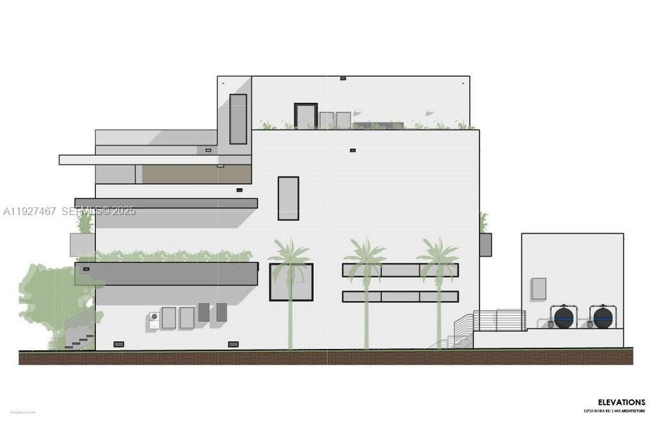 Exterior rendering of this home design in , North Miami, FL (Image 10). Exterior rendering of this home design in , North Miami, FL (Image 10).
