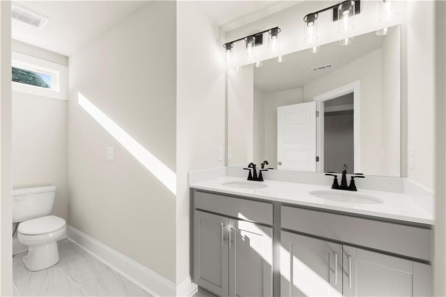 Furnished interior view inside a new home in , Covington (Image 14).