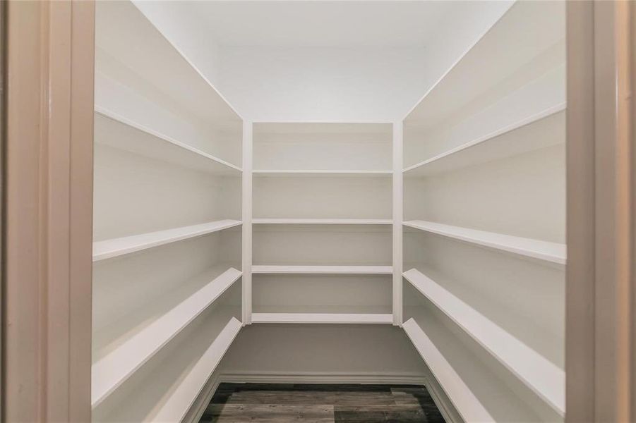 View of storage area