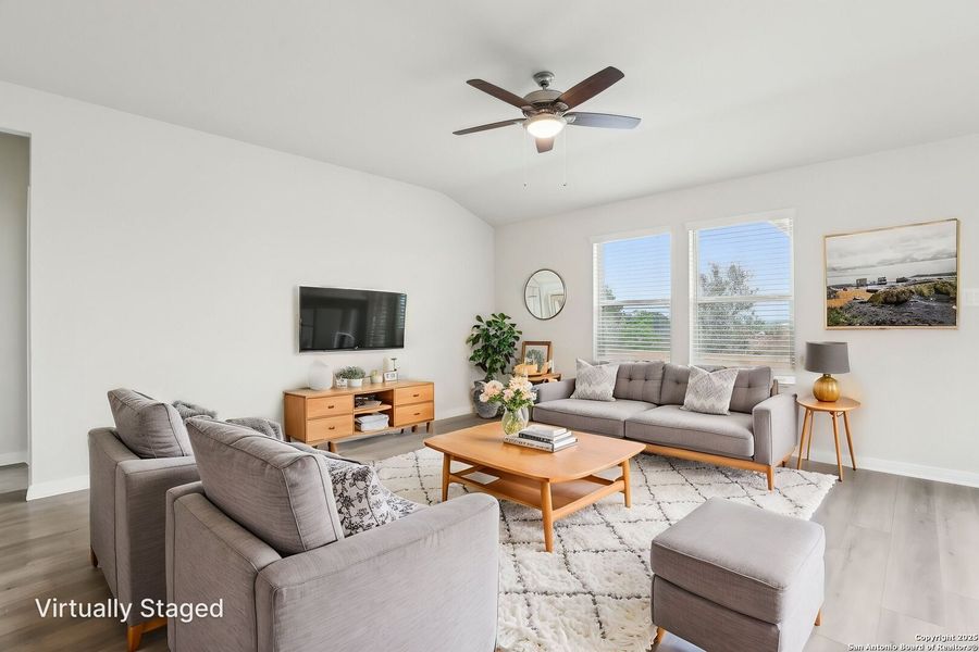 Furnished interior view inside a new home in , Cibolo (Image 17).