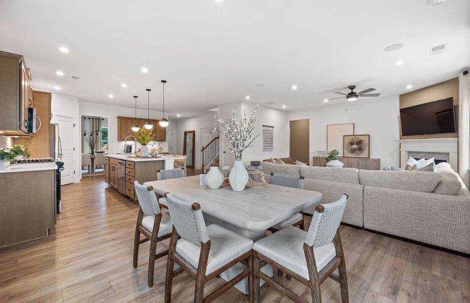 Furnished interior view inside a new home in Berkeley Mill, Cumming (Image 13).