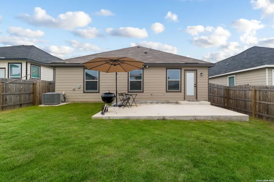 Exterior details and patio area of a home in , Boerne (Image 24).