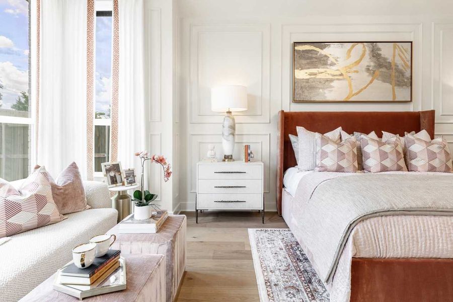 Representative Primary Bedroom - some options shown Representative Primary Bedroom - some options shown