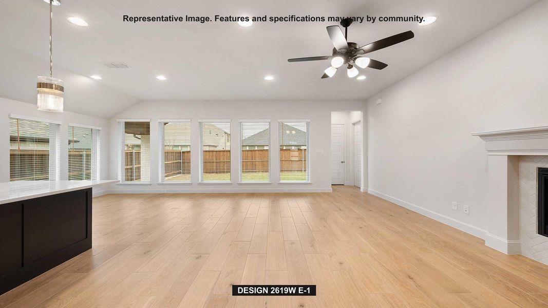 Spacious, unfurnished interior of a new home in Parkside On The River, Georgetown (Image 10).