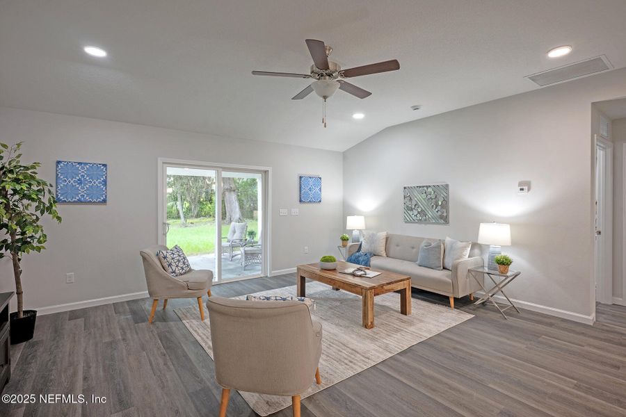 Furnished interior view inside a new home in , Jacksonville (Image 31).