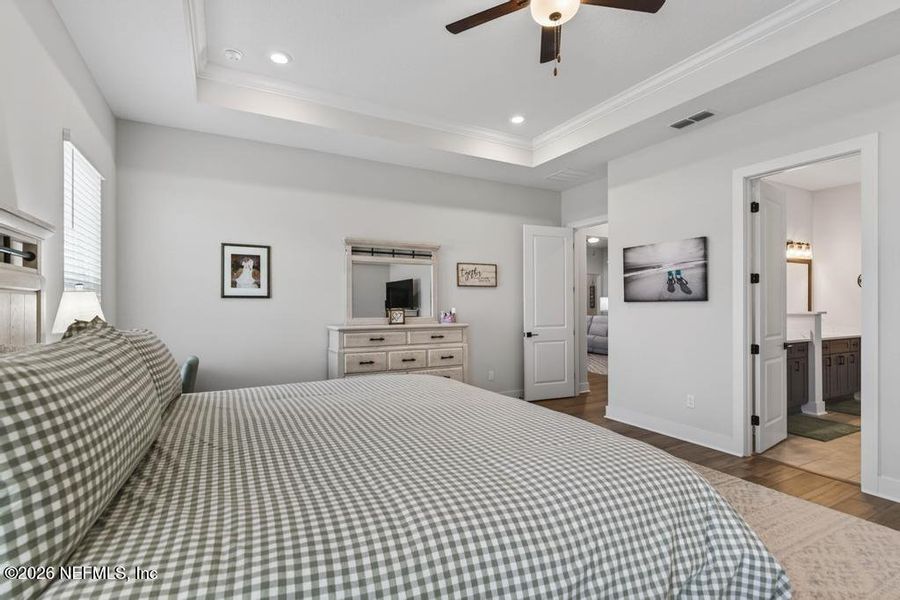 Furnished interior view inside a new home in , Hilliard (Image 46).