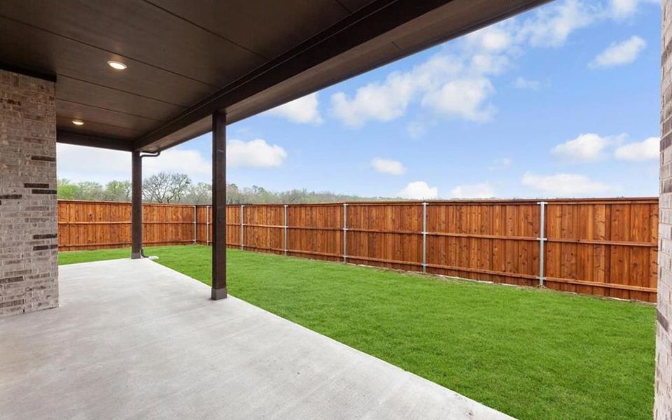Representative exterior details of a home built from the Santa Barbara by CastleRock Communities in Solterra, Mesquite (Image 20).