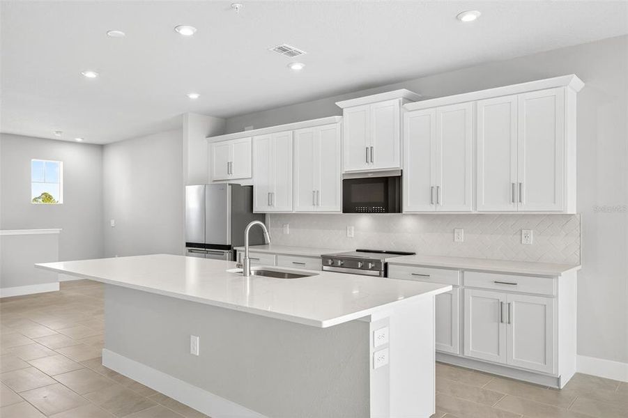 Furnished interior view inside a new home in Wellen Park, Venice (Image 5).