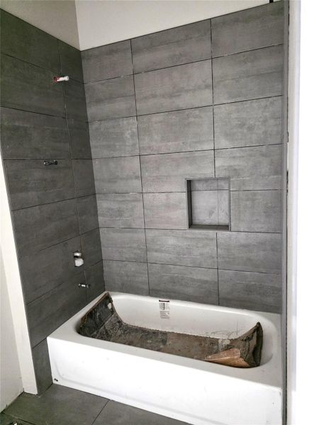 One of the bathrooms One of the bathrooms