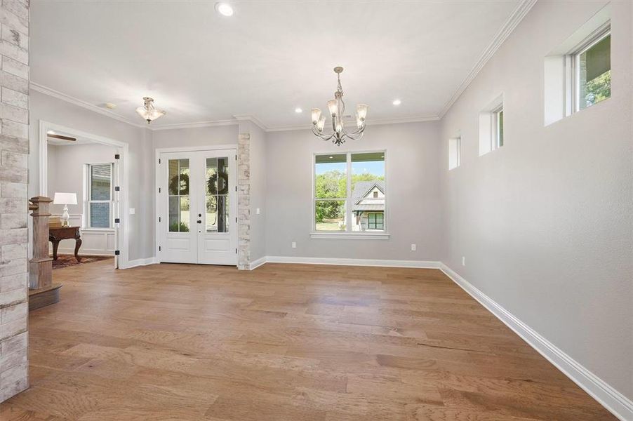 Over sized family room